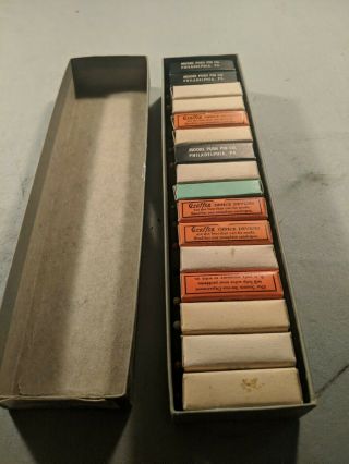 Vintage Map Tacks / Push Pins - 16 Boxes