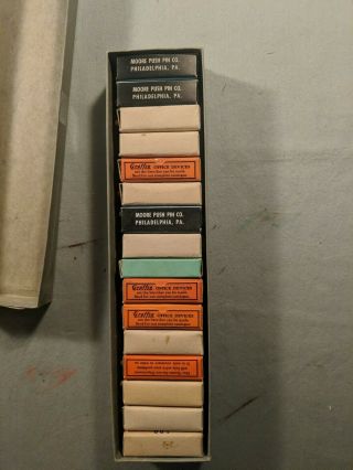 Vintage Map Tacks / Push Pins - 16 boxes 2