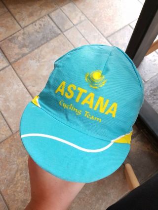 Astana Craft Bmc Cycling Team Vintage Retro Cycling Cap Hat Bicycle