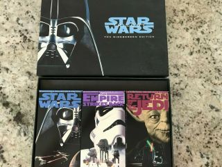 Vintage Star Wars Trilogy Digitally Thx Mastered Widescreen Collector 