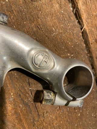 1970s Vintage Gb Gerry Burgess Alloy Quill Road Stem 70mm Length British English