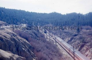 Rbk Slide - Milwaukee Road Passenger/freight Meet In Montana; 5/10/1952