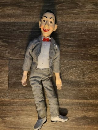 Vintage Pee Wee Herman Matchbox Talking Doll 18” W/ Pull String