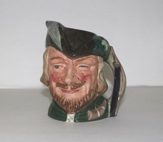 Vintage Royal Doulton Robin Hood Toby Character Mug D6534