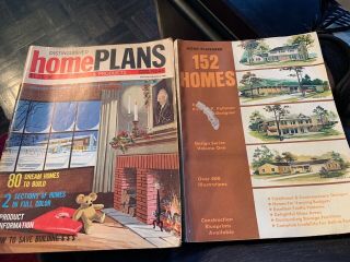 Vintage Distinguished Home Plans 1968,  Home Planners 1969