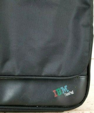 Vintage IBM ThinkPad Black Messenger Bag 16 