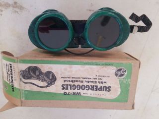 Vintage Welding Goggles Flash Protection Torch Safety Glasses Steampunk