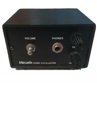 Vintage Heathkit Model Hd - 1416 Code Oscillator.