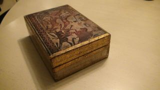 HAUNTED ANTIQUE DYBBUK BOX.  DEMON INSIDE FORCES HUMAN SPIRIT TO DO IT ' S DEEDS 2