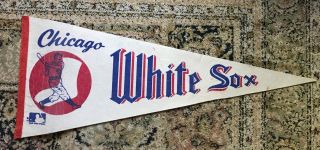 Vintage Chicago White Sox Pennant Full Size (1960s)