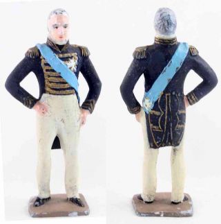 Vertunni Figurine Charles X / Antique Toy Soldier