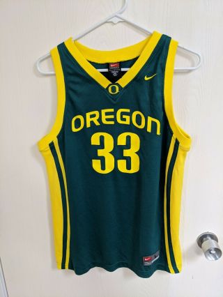 Vintage Nike Team Oregon Ducks Basketball Jersey 33 Men 