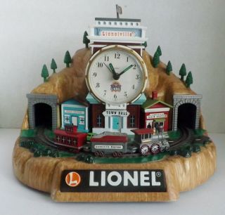 Lionel 100th Anniversary Alarm Clock Animated Talking Train Limited Edition