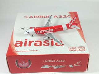Air Asia Airbus A320 Ja02aj Metal Aircraft Model 1:400 Scale Phoenix Rare