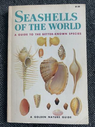 Vintage A Golden Nature Guide Seashells Of The World By Tucker Abbott,  1962