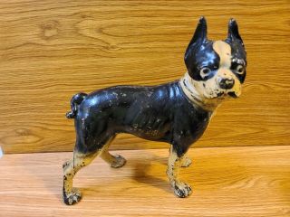 Antique Hubley? Cast Iron Terrier Dog Doorstop