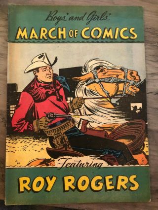 Vintage Comic Boys And Girls March Of Comics Featuring Roy Rogers Comic13