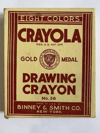 Vintage Crayola Drawing Crayons 38
