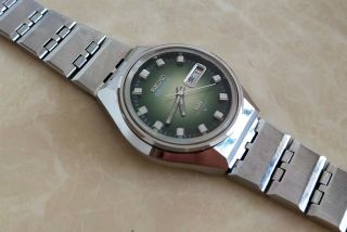 Vintage Seiko Actus Ss 25 Jewels Automatic 6106 7690 Kanji March 1974 37mm