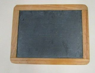 Small Vintage Chalkboard 2 Sided Wood Framed 9.  5 " X 7.  5 "