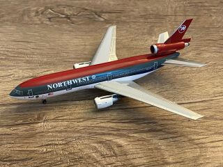 Aeroclassics Northwest Airlines Dc - 10 - 40 N144jc 1:400 Scale