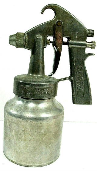 Vintage Sears Craftsman Paint Spray Gun Model 106.  15581