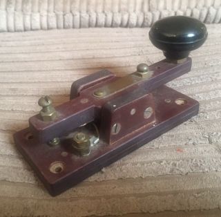 Vintage Morse Code / Telegraph Key