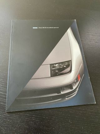 1996 Nissan 300zx Sales Brochure Z32 300 Zx Book