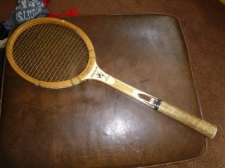 Vintage Sportflite 4 1/2 Light Professional Model Wooden Tennis Racket