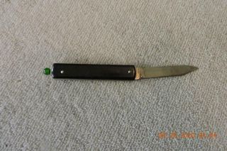 Antique Pats 10 - 44 G.  Schrade Green Ball Pocket Knife