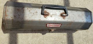 Vintage Craftsman Tombstone Tool Box With Removable Tray No.  65161 2