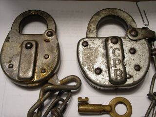 2 Locks Cp With Key & B & M Rr L@@k