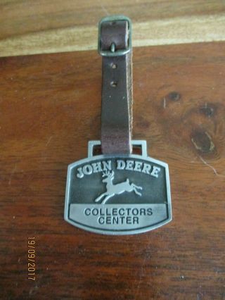 Vintage John Deere Metal Watch Fob Collectors Center