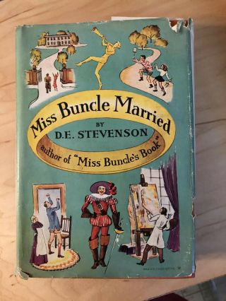 Miss Buncle Married By D.  E.  Stevenson Vintage 1940’s Book