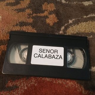 Vintage 1992 Senor Calabaza Jack O Lantern Halloween Cartoon Spanish VHS 2