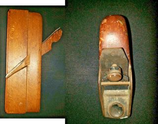 Antique / Vintage – Wood Block Molding Planes One Made By Sandusky Tool Co.  Ohio