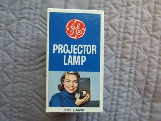 Vintage Nos Ge Projector Lamp Djl 120 V 150 Watts Old Stock