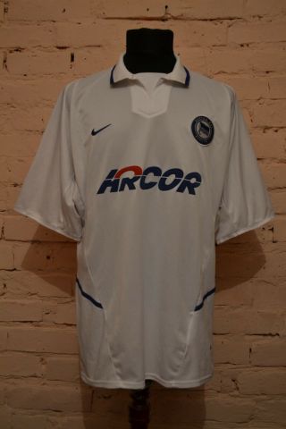 Vintage Bsc Hertha Berlin Football Shirt 2002/2003 Soccer Jersey Trikot Germany