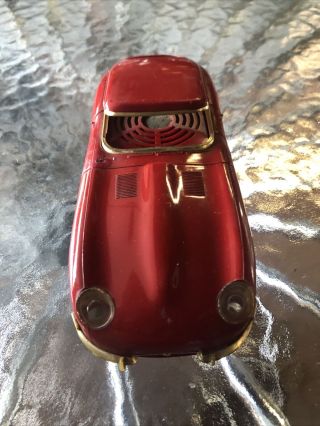 Rare Vintage Dealer Promo Jaguar Xke Series 1 Coupe Model Transistor Am Radio