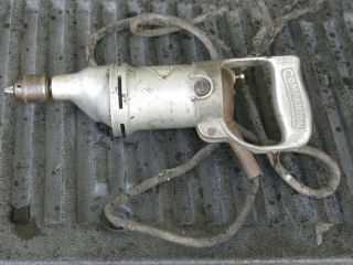 Antique Sears Companion 1/4 " Electric Drill With Toggle Switch