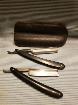 Vintage J.  Wiss And Son Germany - W.  H.  Morley And Son Germany,  With Dual Case.