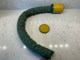 Vintage Adams Fine Marshmallows Tin - Gag Gift With Cloth Snake Inside