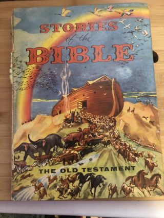 Vintage Stories Of The Bible Old Testament 1954 Children 