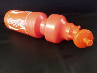 Vtg 1988 Tour De France Water Bottle Coke Coca - Cola Plastic Event Cycling