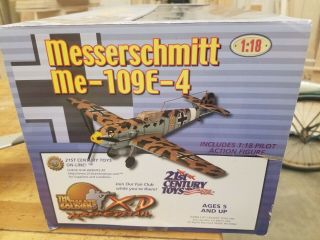 1/18 Ultimate Soldier German Fighter Airplane Me - 109 E Adolph Galland 2