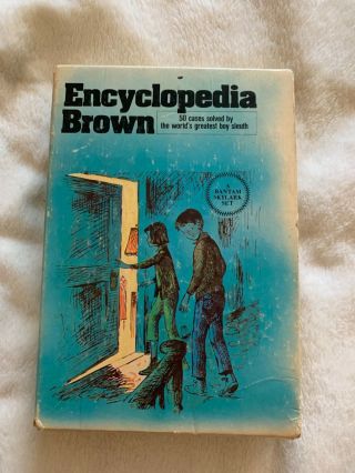 5 Vtg Encyclopedia Brown Boy Detective Secret Pitch Finds The Clues S 1 2 3 4 6