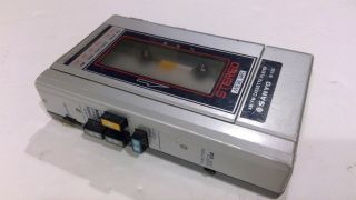 Sanyo M - G30 Metal Am/fm Radio Cassette Player Vintage