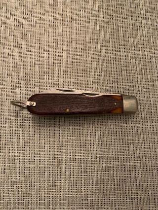 Craftsman Vintage Electricians 2 - Blade Pocket Knife Made In Usa 9560 Tight