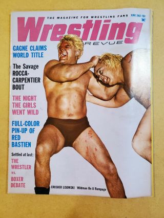Vintage Wrestling Revue - Crusher - June 1962