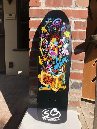 Santa Cruz Jeff Grosso Toybox Reissue Skateboard Deck Black